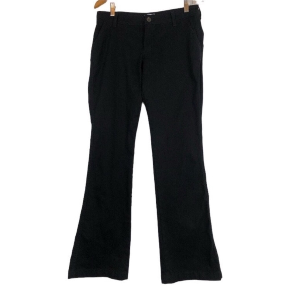 Old Navy Black Diva Chino Black Jack Sz 8 Mid Rise stretch Pants Trousers